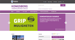 Desktop Screenshot of kongsberg.vgs.no